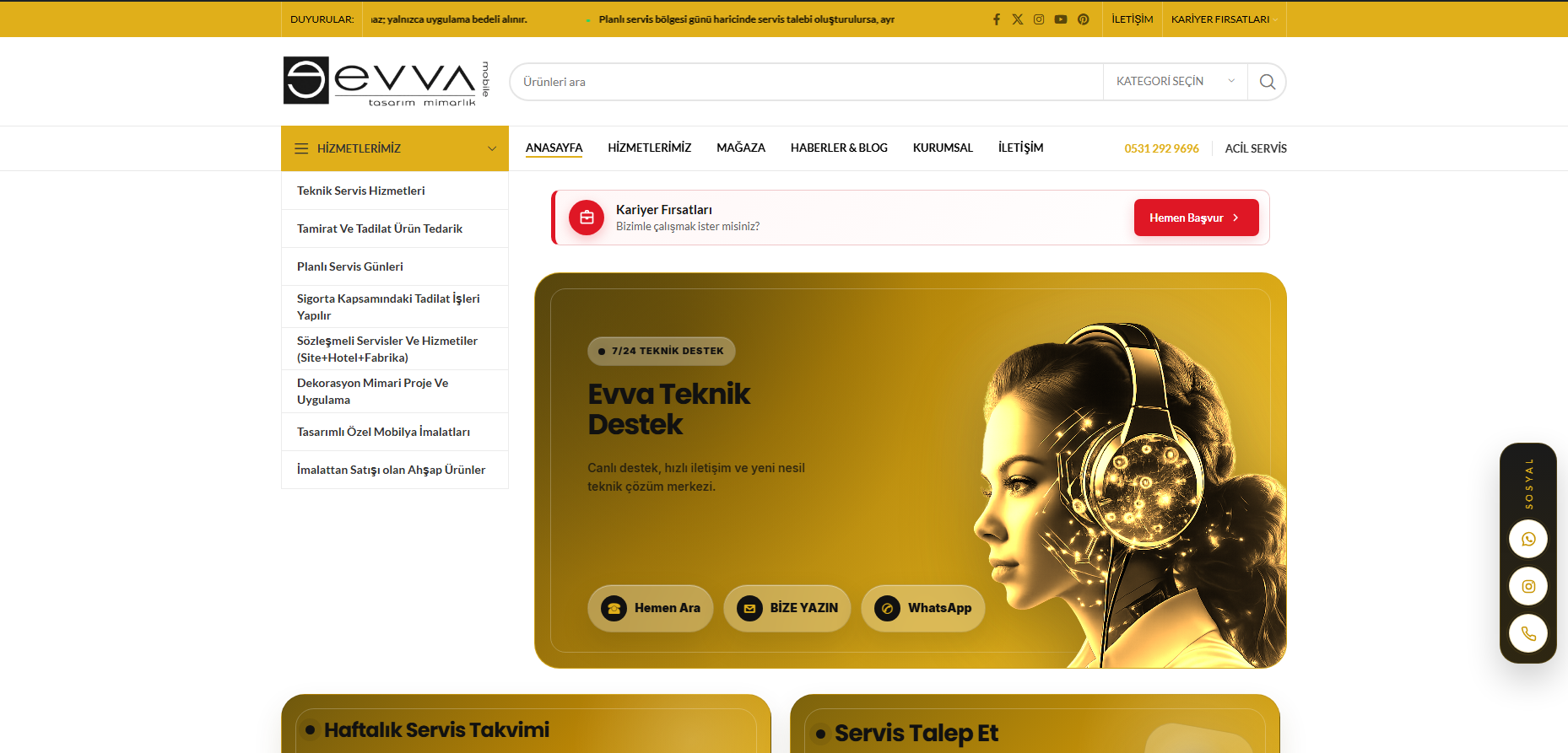 Evva Teknik Servis